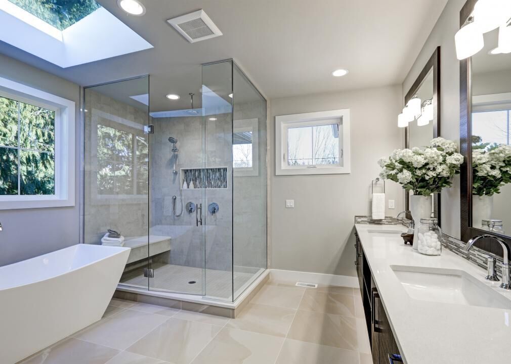 #2. Upscale bathroom addition